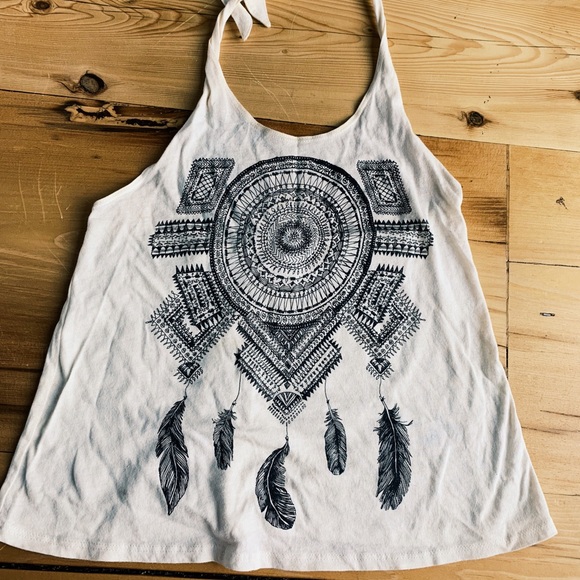 Nordstrom Summery Dreamcatcher Halter Top - Picture 1 of 2